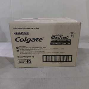 Dentifrice au Charbon Actif Colgate Maxfresh 180g – Blanchiment Dentaire, Ingrédients Chimiques, Anti-Carie, Rafraîchissant Buccal, Anti-Bactérien - Product Image 5