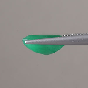 Natural <b>Emerald</b> Loose IGI Certified 4.30 Carat Octagon Cut 11x9mm Hand Cut Polished Light <b>Green</b> Waxed/Oiled Stone Fine <b>Jewelry</b> - Product Image 2