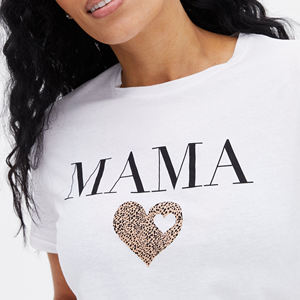 Nouveauté 2023, T-shirt imprimé avec lettres, grande taille, décontracté, manches courtes, hauts pour femmes, été - Product Image 6