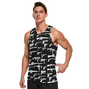 Nueva moda camisetas sin mangas divertidas 3D impreso gráfico sin mangas camisetas sin mangas hombres Hip Hop Streetwear chaleco hombres ropa - Product Image 3