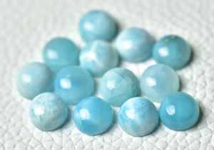 Larimar พลอยเจียระไนทรงกลมขนาดผสมพลอยกะรัตโกเมนโรโดไลต์แท้100% เป็นจำนวนมาก - Product Image 4