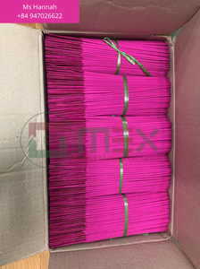 ธูปไม้ไผ่หลากสีสัน ไม่มีกลิ่น สำหรับการสวดมนต์และการทำสมาธิ สีสันสดใส ขนาดหลากหลาย - Product Image 4