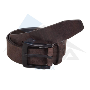 Cinturones de piel de vaca de cuero genuino 100% personalizados de alta calidad para hombres con hebilla de cobre tamaño y longitud personalizables últimos diseños - Product Image 3