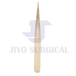 Venta caliente al por mayor Anti estática bolsa negra Acero inoxidable embalaje herramienta cosmética ceja pestañas pinzas puntiagudas para la belleza - Product Image 6