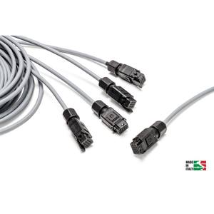 ชุดสายไฟตัวเชื่อมต่อแบบปิดผนึก12พินชุดประกอบสายเคเบิลที่ทนทานสำหรับอุตสาหกรรมอัตโนมัติและเครื่องจักร - Product Image 1