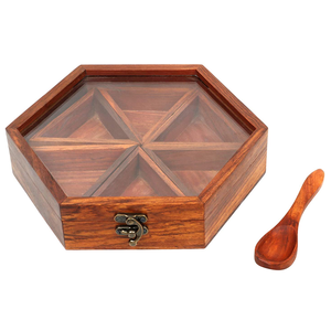 Top Product Best Quality <b>Wedding</b> Home Decorative Dessert Hot New Design Natural Bamboo Pine Wood Storage <b>Box</b> Wooden Spice <b>Box</b> - Product Image 1
