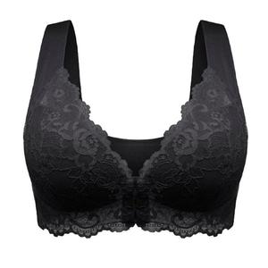 Premium Quality Wholesale Women's Wire Free Bra <b>Small</b> B <b>Cup</b> Sexy Customized Colors Embroidery Rhinestone Button High Cut 100% - Product Image 6