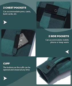 Chaqueta de invierno para hombre con logotipo personalizado de alta calidad 2024, chaqueta cortavientos informal de lona con capucha, 100% de algodón, impermeable y transpirable - Product Image 4