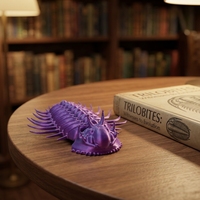 Modèle éducatif créatif articulé de trilobite Mirapsis imprimé en 3D, jouet créatif pour enfants et écoles