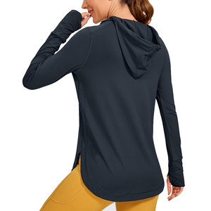 Women's Long Sleeve Workout <b>Hoodie</b> <b>with</b> <b>Thumb</b> <b>Hole</b> - Product Image 4