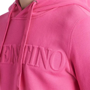 Sudaderas con capucha de manga larga para hombre de alta calidad al mejor precio, estampado informal personalizado rosa en relieve, tela de lana de invierno al por mayor - Product Image 4