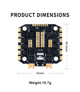 Kit de système d'alimentation pour drone FPV Axisflying, cadre en fibre de carbone, hélice, combo moteur brushless FC ESC, kit combo puissance Bando 5 - Product Image 4