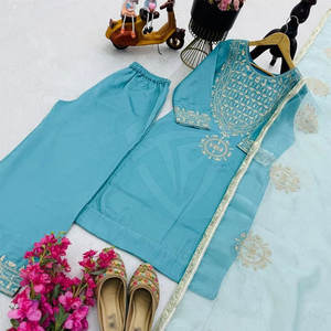 Kurti de mujer pakistaní de alta calidad, venta al por mayor, diseño personalizado Kameez y Salwar para ropa informal - Product Image 6