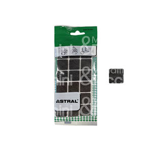 FELTRINO SQUARE Epaisseur 3 mm En laine Couleur marron En blister - Product Image 1