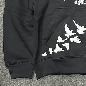 Sweat à capuche en polaire épais pour homme d'hiver avec impression personnalisée en relief, 100% polyester, coupe-vent, écologique, séchage rapide - Product Image 5