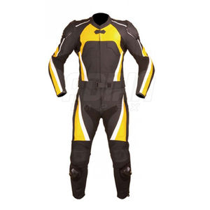 Combinaison de course en cuir pour moto personnalisée faite par des professionnels Costumes de moto de haute qualité de style le plus récent Vente en gros Costumes d'équitation de vélo - Product Image 1