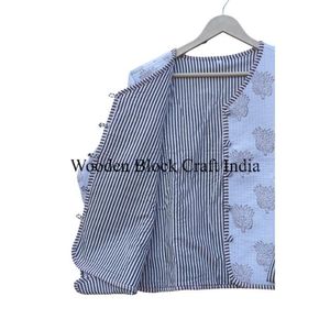Chaqueta de Moda para Mujer, Acolchada con Estampado Floral, Ecológica, Transpirable, de Algodón Suave, de Secado Rápido, para Fiestas Formales, de Algodón, para Invierno y Otoño - Product Image 6