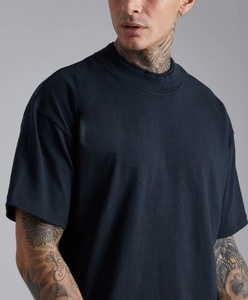 Camiseta cuadrada de calidad superior al por mayor de alta calidad 100% algodón Boxy Fit camiseta de peso pesado de gran tamaño para hombres - Product Image 2