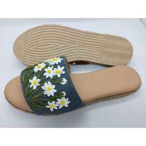 Sandales espadrilles de mode au Design Unique avec Eva et Napa de 6 mm en cuir de chèvre et chaussette disponible au prix du marché authentique 2022 - Product Image 1