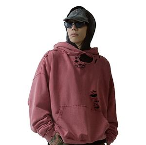 เสื้อมีฮู้ดสำหรับผู้ชายผ้าฝ้าย100% แบบโอเวอร์ไซส์ระบายอากาศได้ดีออกแบบได้ตามต้องการสำหรับฤดูหนาว - Product Image 1