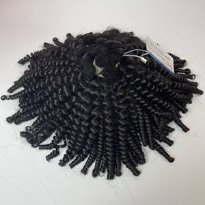 Paquetes Kinky estilo rizado natural negro 100% cabello humano vietnamita longitud 6 pulgadas-36 pulgadas Puede teñir todos los colores #613 #60 - Product Image 6