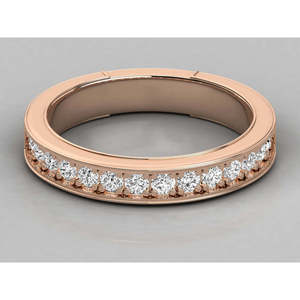 10K <b>Gold</b> Solitaire Diamond Brilliant <b>Ring</b> - Product Image 6