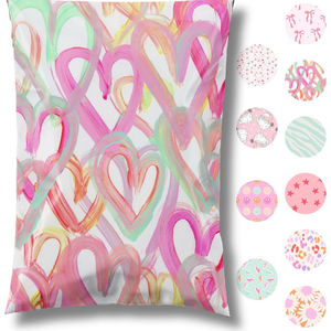 Sacs d'expédition en polyéthylène recyclé écologiques imprimés sur mesure, imperméables, auto-scellants, couleur et épaisseur personnalisées pour - Product Image 4