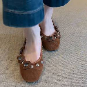 Zapatos planos de lona elástica para mujer, zapatillas informales para mujer, mocasines sin cordones, calzado cómodo y transpirable para verano - Product Image 4