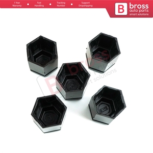 BSP630 Juego de 5 Tapas de Tuerca para Pernos de Rueda, Plástico Negro, 23 mm, para Adam, Astra G, H, Corsa C, D, E, Meriva A, B, Signum, Vectra C, Zaf - Product Image 4