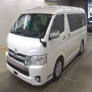 Pour Hiace Passenger Minibus Diesel 5 sièges direction droite sièges en cuir toit ouvrant panoramique assez utilisé bon état de fonctionnement - Product Image 1