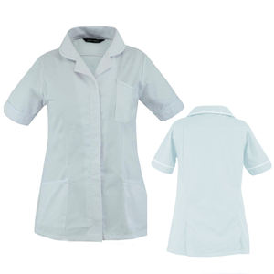 Fournisseurs de gommage médical hôpital col en v conception du personnel médical uniforme d'infirmière Premium blouses d'infirmière - Product Image 4