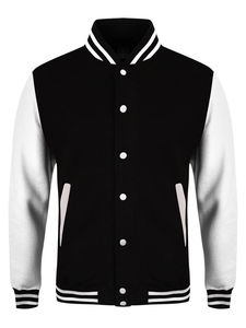 Chaqueta Universitaria Personalizada de Béisbol con Bordado, Chaquetas Universitarias Clásicas para Hombre, Chaquetas Universitarias Lisas al por Mayor para Hombre - Product Image 3