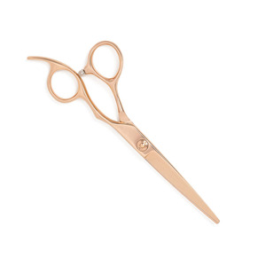 Tijeras de Peluquería Profesionales con Recubrimiento de Oro Rosa, Hojas Duraderas y Afiladas con Tornillo Extraíble y Reposamanos - Product Image 3