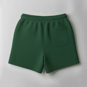 Pantalones Cortos Bermuda para Hombre con Logotipo Personalizado, Satinados, Transpirables, Cómodos, de Cintura Alta, con Cierre de Cordón y Detalle de Botones para Uso Diario - Product Image 2