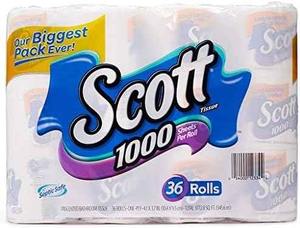 Scott 1000 Bathroom Tissue, 36 Pack - Product Image 4