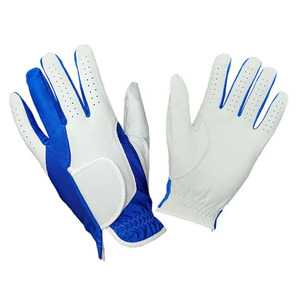 Dernière conception de haute qualité Logo personnalisé personnalisé votre conception en cuir souple Cabretta respirant antidérapant gants de golf de gros - Product Image 3