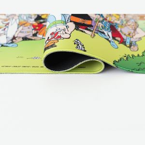 แผ่นรองเมาส์เกมมิ่ง Asterix Obelix ขนาด XL สำหรับคีย์บอร์ดและเมาส์ กันน้ำ ลายพิมพ์ สี่เหลี่ยม พร้อมระบบชาร์จไร้สาย หนา 3 มม. มีสินค้าพร้อมส่ง - Product Image 5