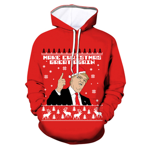 <b>Christmas</b> <b>hoodie</b> winter cozy fleece holiday pullover sweatshirt casual print for men teens gift fashion style xmas nice fun - Product Image 2