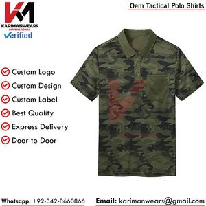 Chemise de paintball pour hommes, manches courtes, légère, tricotée, formelle, performance, golf, extérieur, UPF 50+, active - Product Image 3