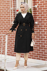 Wholesale for Abaya Muslim Dress Islam Clothing for Women Kaftan Caftan Prayer <b>Clothes</b> Trench Coat - Product Image 5