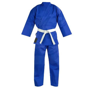 Usine directe respirant coton noir brésilien Jiu Jitsu Gi convivial Judo Gi lavé Technique en gros Judo Gi uniforme - Product Image 4