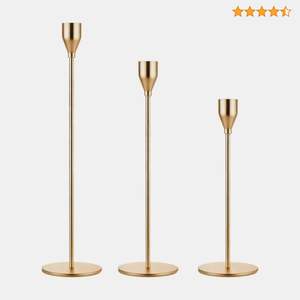 Candelabro Moderno de Metal de Alta Calidad, Hecho a Mano, Ecológico, con Diseño Admirable, para el Hogar, Cumpleaños, Pascua - Product Image 3