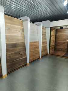 Azulejos de losa de porcelana pulida modernos de 600x1200mm, textura sólida, aspecto de madera vitrificada esmaltada para baño, hogar, sala de estar, Villas - Product Image 4