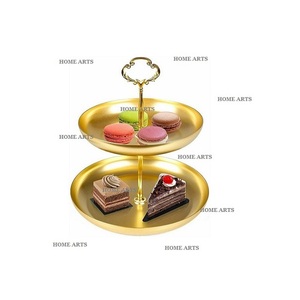 Support à gâteau en laiton de dernière génération, qualité supérieure, forme ronde, support de service pour chocolats en provenance d'Inde - Product Image 3
