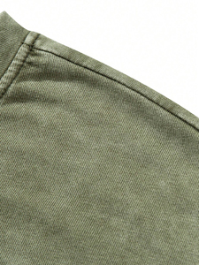 T-shirt imprimé pour hommes lavé à l'acide Tendance Vêtements de fitness vierges 100% Tissu tricoté en coton doux Fabriqué au Pakistan - Product Image 5