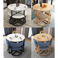 Meubles de Maison - Ensembles de Table à Manger de Style Moderne en Bois et Chaises du Vietnam Prêts à l'Exportation