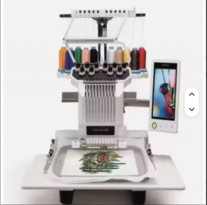 10-Needle Active Industrial Embroidery <b>Machine</b> OEM Customization DIY Commercial Home <b>Textile</b> Brand New 3-Year Warranty US Origin - Product Image 1