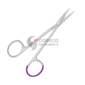 Tijeras de Iris de Acero Inoxidable, Micro Disectores, Punta Curva Fina, Instrumento Quirúrgico de Precisión, Autoclavable, Duradero - Product Image 4