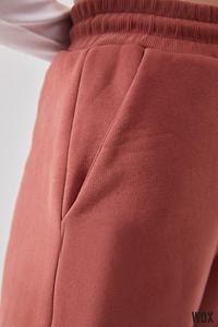 Servicio OEM personalizado de gran tamaño de algodón pesado para mujer básico nuevo Premium negro Jogger pantalón oferta al por mayor tendencia 2024 calidad - Product Image 4