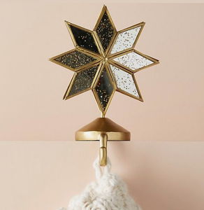 Soporte de calcetín navideño de Metal con acabado dorado para decoración de ventana de encimera soporte de calcetín más vendido - Product Image 6